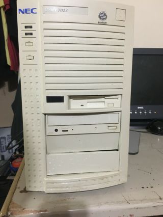 Nec Ready 7022 Computer Pentium 1 100mhz 16mb Ram With Hdd 1gb Dos6.  22/win3.  11
