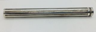 Tiffany & Co.  Authentic Sterling Silver Atlas Pattern Large Cigar Tube Holder 3