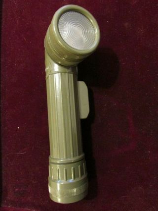 Vintage FULTON U.  S.  MX - 991/U Vietnam War Military /Angle Signal Flashlight 3