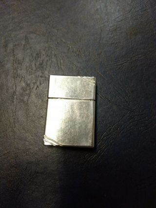 Vintage Zippo Lighter Patent 2032695 (1937 - 1937) with Slashes,  square corners 3