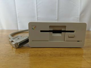 Vintage Amiga 3.  5 Inch External Disk Drive Model 1010 Shape