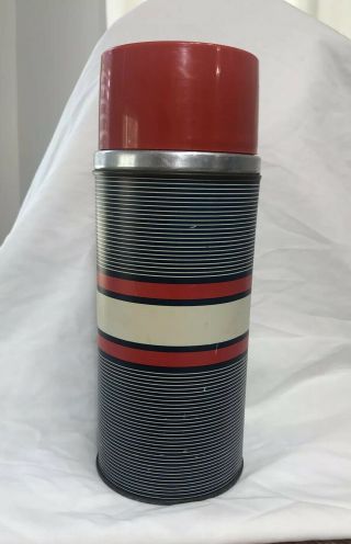 Vintage Jc Higgins Thermos Quart Vacuum Bottle Sears Roebuck And Co Usa