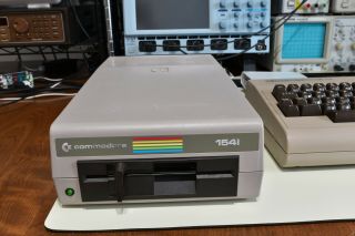 Commodore 1541 Floppy Drive -,  Working/tested,  Jiffydos & Heat Sinks
