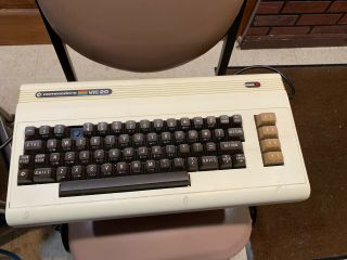 Vintage Commodore Vic - 20 Computer Keyboard Made In Usa