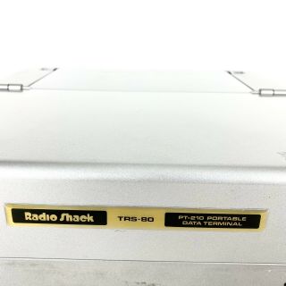 Radio Shack TRS - 80 PT - 210 Portable Data Terminal Computer 9798 3