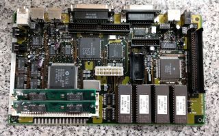 Recapped Apple Macintosh Classic Ii 2 Logic Board Motherboard P/n: 820 - 0401 - A