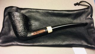 Tom Eltang Limited Ed.  2016 Pipe Of The Year W/ Horn,  4th Generation,  20/50