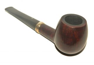 Dunhill Bruyere K F/t " Dunhill Classic Series " Apple Pipe Gold Ring 1991