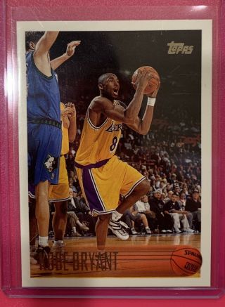 1996 - 97 Topps Kobe Bryant 138 Rookie Card Rc La Lakers