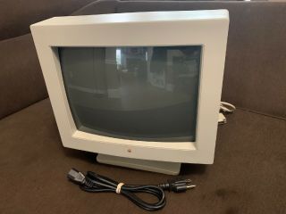 Apple M1787 Color Plus 14 " Display Macintosh Desktop Computer Monitor Vintage