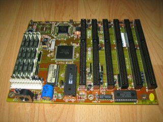 Pc/at Isa Baby - Size 386 40 Mhz 80386sx Motherboard W/ Amd Cpu And 4m Ram
