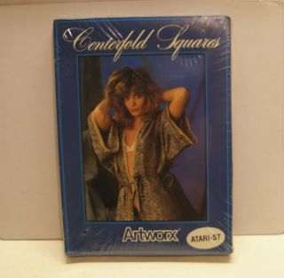 Very Rare Centerfold Squares By Artworx For Atari St -