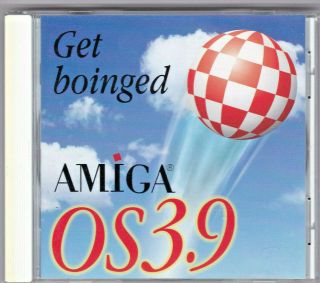 Amiga Os 3.  9 Cd - Rom For Commodore Amiga