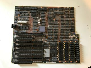 Ibm 5170 At Computer Motherboard Intel 80286 6 Mhz 6133909 With 256kb Ram