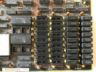 IBM 5170 AT Computer Motherboard Intel 80286 6 MHz 6133909 with 256kb ram 2