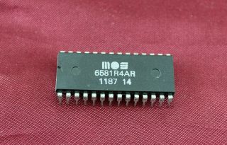 Mos 6581 R4ar Sid Chip For Commodore 64/64c/128 And