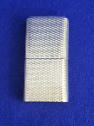 Rare Collectable Hallmarked Sheffield 1944 Solid Silver The “howitt” Lighter 66g