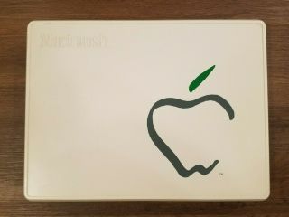 1984 Macintosh 128k M0001 Mac White Picasso Accessory Kit Plastic Box
