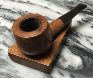 Vintage Estate Charatan’s Make Supreme Pot Shaped Pipe - Straight Grain & Stubby