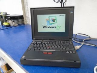 Vintage IBM ThinkPad 380ED Laptop Pentium 166MHz 80MB RAM 2GB HDD Win Me 2