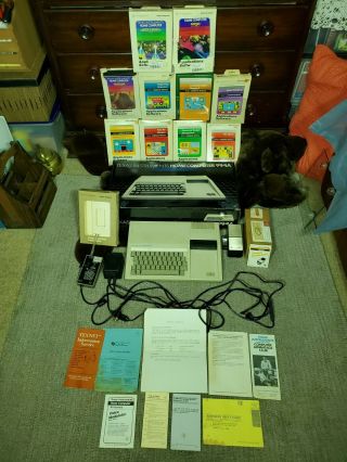 Texas Instruments Ti - 99/4a Home Gaming Computer Games Speech Synthesizer & More