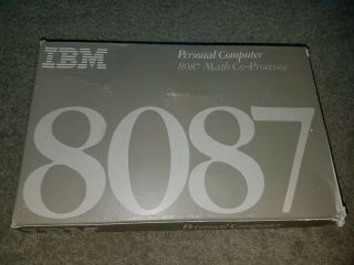 In Open Box Ibm 8087 Co - Processor With 8080 Processor 1501002