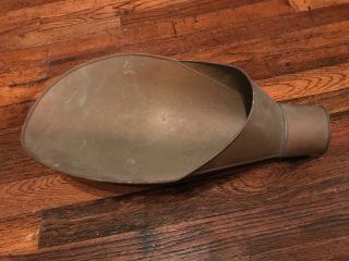 Vintage Tin Copper Candy Scoop Tray Scale General Store Merchandise Rare Old