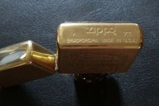 Barrett Smythe Endangered Cougar Zippo 1996 Emblem Brass Lighter 3