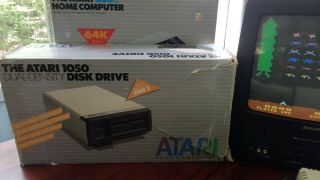 Vintage ATARI 1050 Dual Density Disk Drive for Home Computer, 3