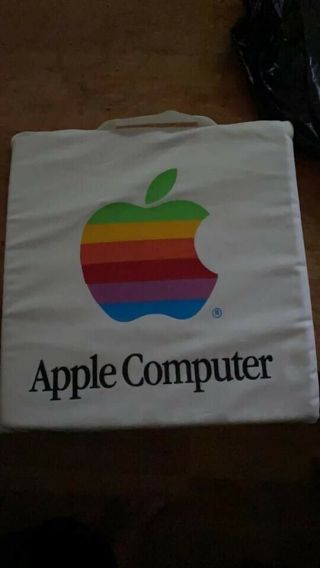 Apple Computer Vintage Collectible Seat Cushion