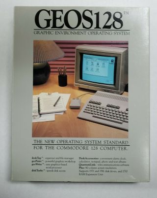 Geos128 Graphic Environment Operating System For Commodore 128