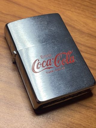 Rare Vintage COCA COLA Zippo Lighter circa 1991 Looks 2