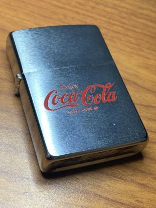 Rare Vintage COCA COLA Zippo Lighter circa 1991 Looks 3