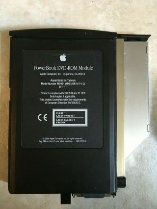 DVD drive for Apple PowerBook G3 for Pismo/Lombard slot - loading 3