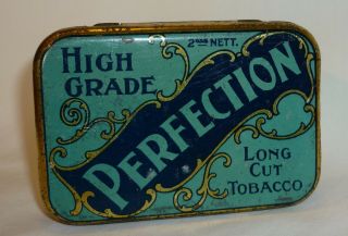 Perfection - - Dark - Long Cut - Tobacco Tin - 2 Oz