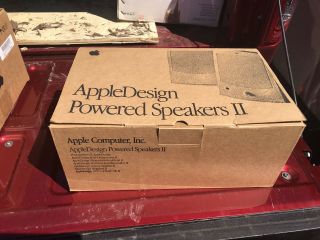 Vintage Apple Design Powered Speaker II M2497 1993 - 2