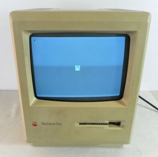 Vintage Apple Macintosh Plus 1mb Computer Model M0001a,  As - Is,  Not Fully