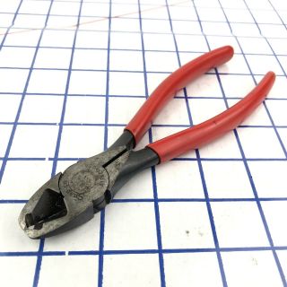 Snap - On Tools Usa Vintage Hose Clamp Cutters Pliers 7” Long Heater A174cp