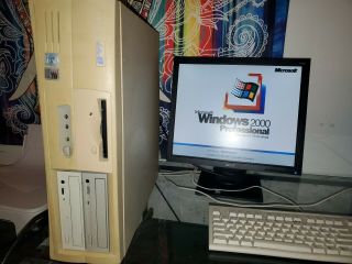 Hp Vectra Vl Vintage Computer - Windows 2000 Pro - - 3d Pinball
