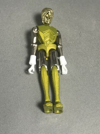 1976 Vintage Mego Micronauts Gold Space Glider Action Figure No Accessories