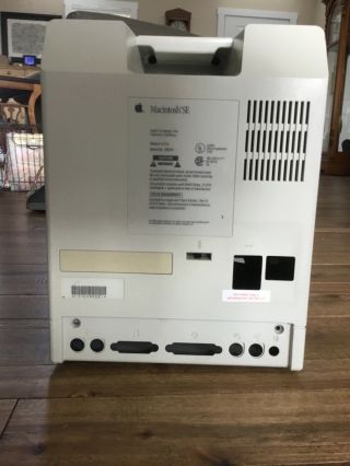 Apple Macintosh M5011 SE/30 Desktop Shell / Case Vintage With TUBE 2