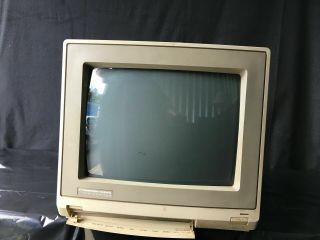 Commodore Amiga 1084 - D Color Monitor 500 1000 2000 3000 4000 As - Is