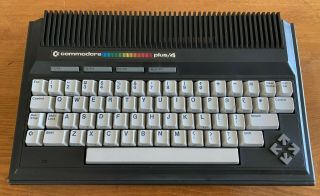 Commodore Plus/4 Computer Gaming System With Power Supply Parts
