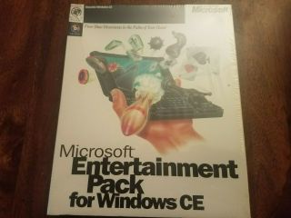 Microsoft Entertainment Pack For Windows Ce 1997 Rare