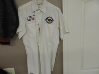 Last One Vintage Chevrolet Service Parts Manager Shop Short Sleeved Shirt