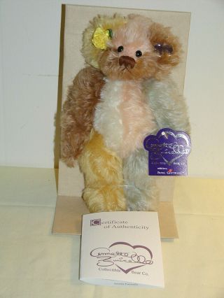 Vintage Annette Funicello " Aura " Bear By Papel Giftware 9in C2000