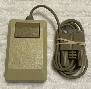 Vintage Apple Macintosh M0100 Mouse,  From A 1984 Macintosh 128k M0001