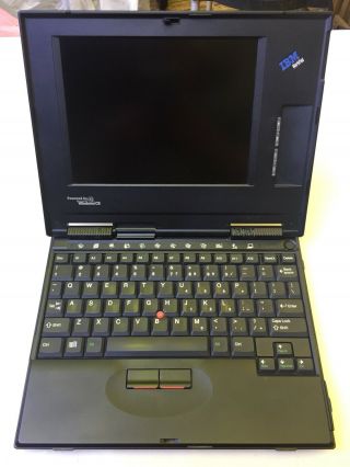 Vintage Ibm Workpad Laptop Z50 Windows Ce