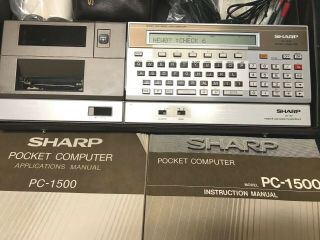 Sharp PC - 1500 Pocket Computer & CE - 150 Interface Printer, 2