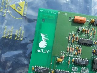 1 AdLib Music Synthesizer 1990 card MOD 900808 2
